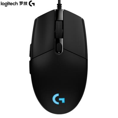 罗技（G）G102有线鼠标 游戏鼠标 RGB鼠标 轻量化设计 吃鸡鼠标 绝地求生 黑色 自营 8000DPI