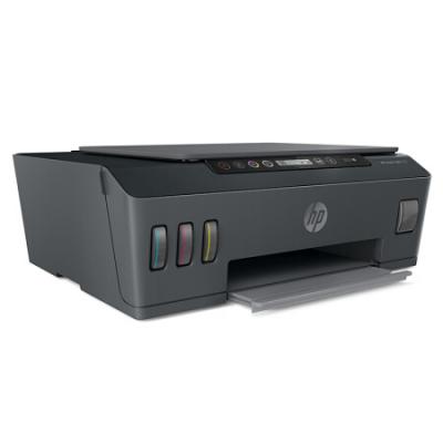 惠普（HP）518 连供无线打印一体机三合一彩色打印复印扫描家庭打印商用办公内置墨仓单页成本1分钱微信打印