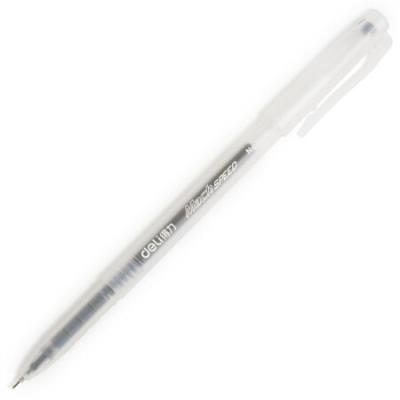 得力(deli)0.5mm全针管黑色中性笔水笔签字笔 40支/桶33107