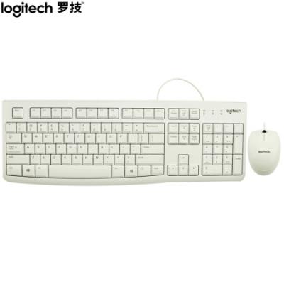 【MK120】有线键鼠套装 白色