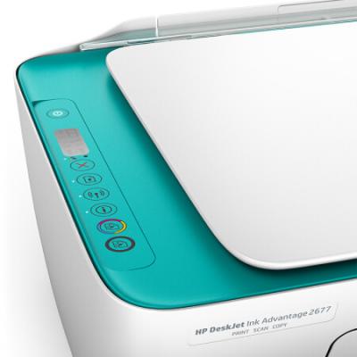 惠普 （HP） DJ 2677喷墨多功能打印一体机  无线 打印 复印 扫描 照片家用wifi打印