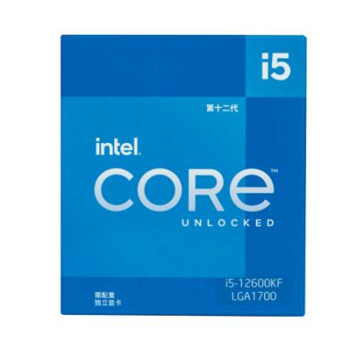 12代英特尔酷睿 Intel i5-12600KF 台式机CPU处理器10核16线程 单核睿频至高可达4.9Ghz 20M三级缓存