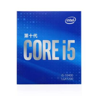 第10代英特尔® 酷睿™ Intel i5-10400 盒装CPU处理器 6核12线程 单核睿频至高可达4.3Ghz 内置核显