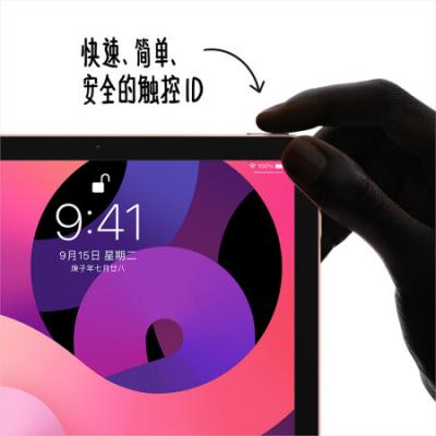 苹果 Apple iPad Air4 10.9英寸平板电脑 2020年款 A14芯片 触控ID 全面屏MYFM2CH/A