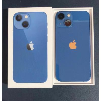 苹果13mini 256GB 蓝色 成色完美大全套