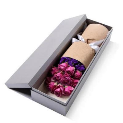 11朵紫玫瑰花束礼盒 同城鲜花配送