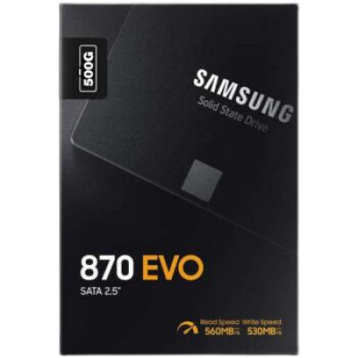 三星（SAMSUNG）SSD固态硬盘 SATA3.0接口 870EVO（MZ-77E500B）