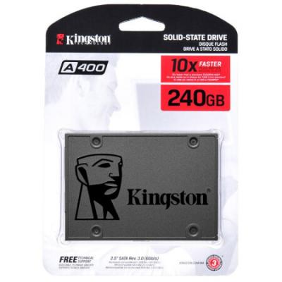 金士顿(Kingston) SSD固态硬盘 SATA3.0接口 适用笔记本台式机 A400系列