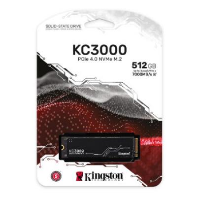 金士顿(Kingston) SSD固态硬盘 M.2接口(NVMe协议 PCIe 4.0×4) 适用笔记本台式机 KC3000系列