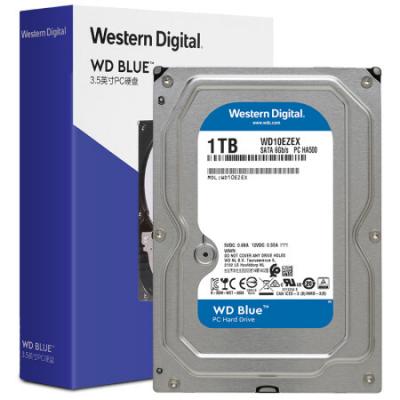 西部数据 台式机机械硬盘 WD Blue 西数蓝盘 SATA接口 DIY装机存储必备