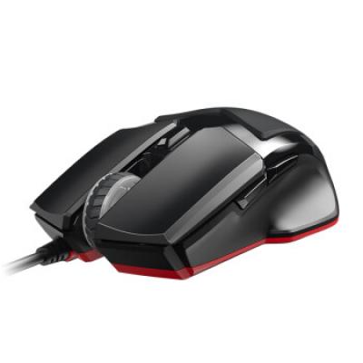 达尔优(DAREU)VX7有线鼠标 台式机/笔记本电脑/家用/办公/游戏鼠标/黑色
