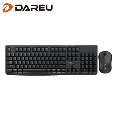 达尔优(DAREU)LK186T无线键盘鼠标套装 台式机电脑笔记本无线键盘鼠标/家用办公键鼠套装 