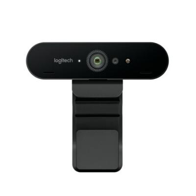 罗技(Logitech)C1000e电脑摄像头 4K高清网络直播摄像头/家用电脑广角摄像头内置麦克/黑色