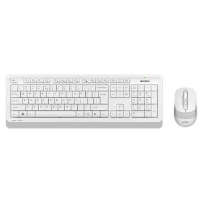 双飞燕FG1010键鼠套装 无线键盘鼠标套装/办公家用台式机笔记本电脑通用/象牙白