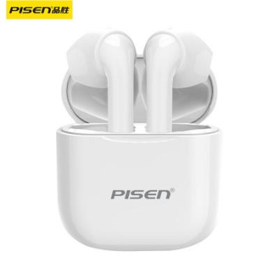 品胜(PISEN)Airs3真无线耳机 适用华为苹果小米oppo蓝牙耳机 半入耳式运动游戏音乐耳机/长续航/白色