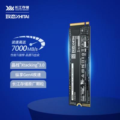 致态（ZhiTai）长江存储 1TB SSD固态硬盘 NVMe M.2接口 Ti600系列 (PCIe 4.0 产品)