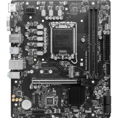 微星（MSI）PRO B760M-E DDR4 游戏电脑主板 支持 CPU 13490F/14400F/13400F(Intel B760/LGA 1700)